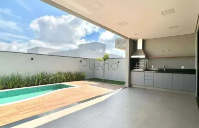 Sobrado para alugar em paulínia, parque brasil 500, com 3 suítes, com 244.82 m²