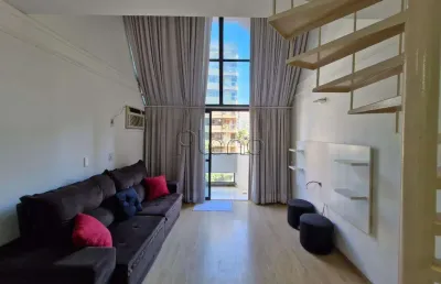 Apartamento duplex para alugar em campinas, cambuí, com 1 suíte, com 56 m², piaget studium