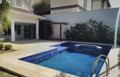 Sobrado para alugar em valinhos, jardim paiquerê, com 4 quartos, com 342 m², condominio ouro verde
