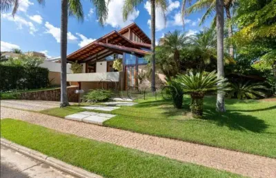 Sobrado à venda em campinas, loteamento alphaville campinas, com 3 suítes, com 459 m²