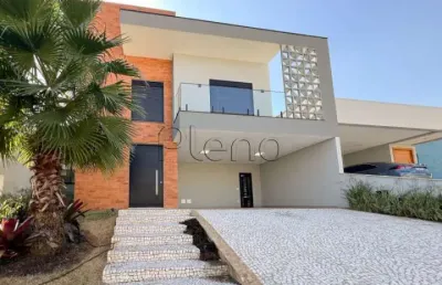 Sobrado à venda em valinhos, santa cruz, com 3 suítes, com 287 m², condomínio le village