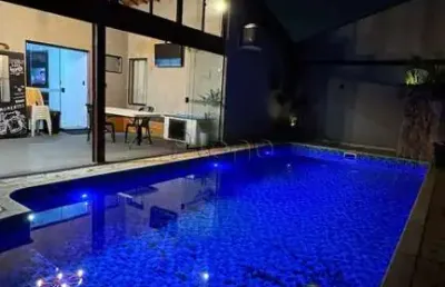 Casa à venda em paulínia, vila monte alegre, com 3 quartos, com 178 m²