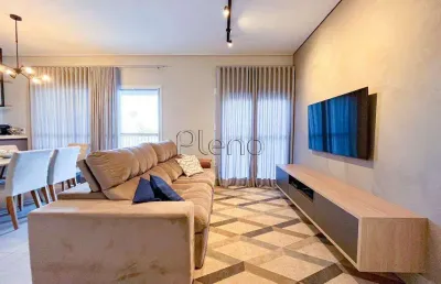Apartamento à venda em campinas, swiss park, com 3 suítes, com 143 m²