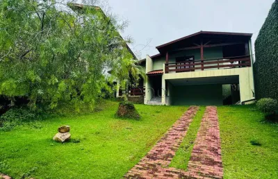 Sobrado à venda em campinas, jardim atibaia (sousas), com 4 quartos, com 331.56 m², jardim botânico