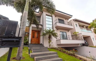 Sobrado à venda e para alugar em indaiatuba, altos da bela vista, com 3 suítes, com 355 m²