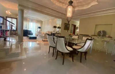 Sobrado à venda em campinas, loteamento alphaville campinas, com 4 suítes, com 476 m²