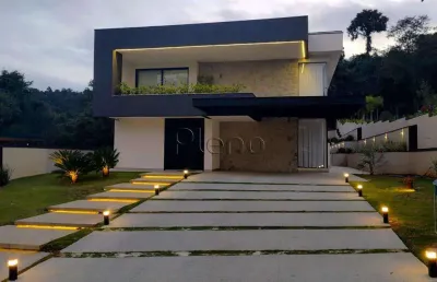 Sobrado à venda e para alugar em itupeva, serra azul, com 4 suítes, com 488 m², fazenda serra azul i