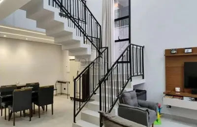 Sobrado à venda em indaiatuba, loteamento park gran reserve, com 3 quartos, com 200 m²
