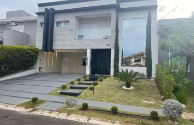 Sobrado à venda em indaiatuba, altos da bela vista, com 4 suítes, com 330 m²