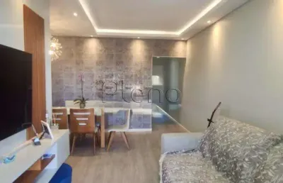 Apartamento à venda em campinas, jardim chapadão, com 3 quartos, com 90 m²