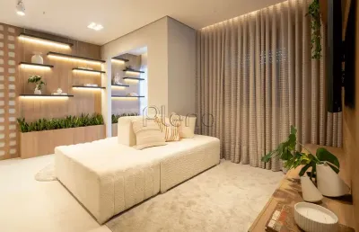 Apartamento à venda em campinas, mansões santo antônio, com 3 quartos, com 60 m², san pietro