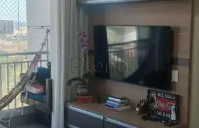 Apartamento à venda em campinas, jardim do lago, com 2 quartos, com 50 m², torres da espanha