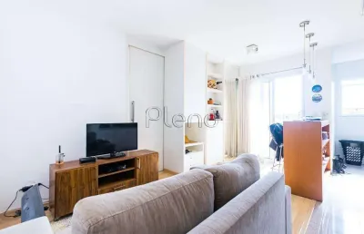 Apartamento à venda em campinas, cambuí, com 1 suíte, com 40 m², condomínio edifício lisieux