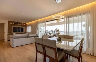 Apartamento à venda e para locação com 3 suítes no taquaral, em campinas