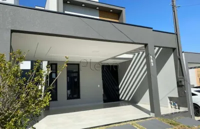 Sobrado à venda em indaiatuba, jardim park real, com 3 quartos, com 148.5 m²