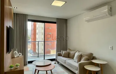 Apartamento para alugar em campinas, cambuí, com 1 quarto, com 51 m², condominio edifício limoges