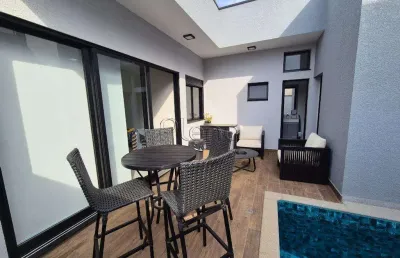 Casa à venda em paulínia, parque brasil 500, com 3 suítes, com 133 m², residencial jardim dos lirios