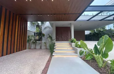 Sobrado à venda em valinhos, dois córregos, com 4 suítes, com 360 m², residencial reserva colonial