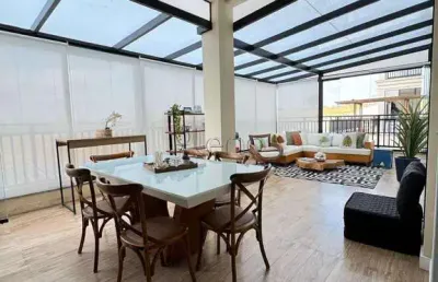 Apartamento garden à venda em campinas, swiss park, com 3 quartos, com 124 m²