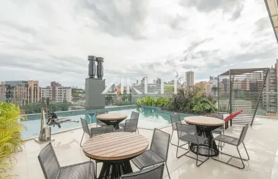 Apartamento com 1 quarto à venda na rua capitão souza franco, 336, batel, curitiba por r$ 650.000
