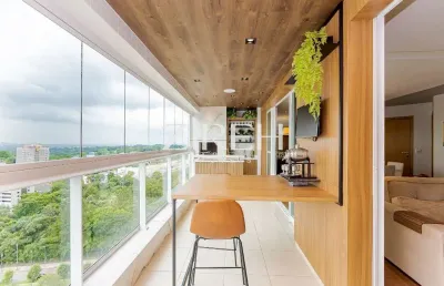 Apartamento com 3 quartos à venda na rua deputado heitor alencar furtado, 3600, ecoville, curitiba por r$ 1.735.000