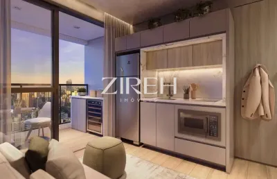 Apartamento com 1 quarto à venda na rua emiliano perneta, 260, centro, curitiba por r$ 500.000