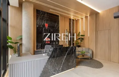 Apartamento com 1 quarto à venda na rua castro alves, 535, batel, curitiba por r$ 460.000