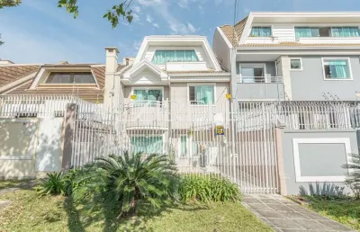 Casa com 4 quartos à venda na rua emílio de almeida torres, 150, campina do siqueira, curitiba por r$ 1.750.000