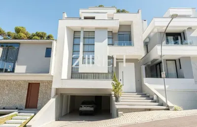 Casa em condomínio fechado com 4 quartos à venda na luis kula, 101, santo inácio, curitiba por r$ 2.890.000