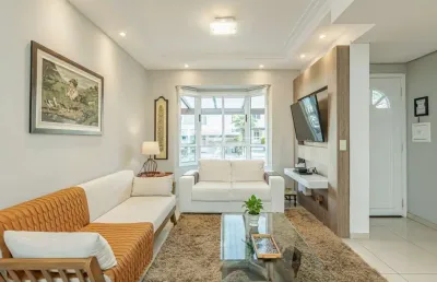 Casa em condomínio fechado com 3 quartos à venda na rua pedro nicco, 320, ecoville, curitiba por r$ 1.800.000