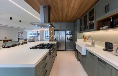 Apartamento com 3 quartos à venda na rua quintino bocaiúva, 154, cabral, curitiba por r$ 4.250.000