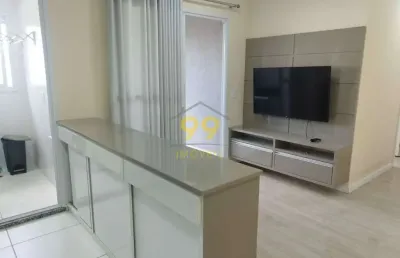 Apartamento locação - 55m² - 2 dormitórios - 1 suíte - 1 vaga