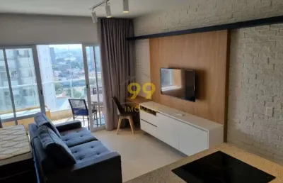 Apartamento campo belo -1 dormitório - 42m² - 1 vagapara locação