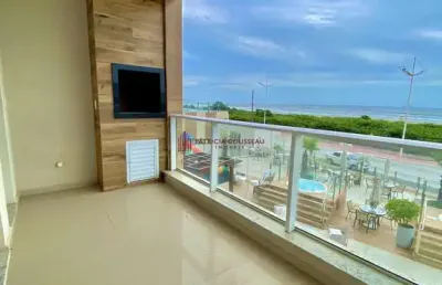 Vila imperial -frente mar - 124m² privativos - 03 suítes - são pedro/navegantes