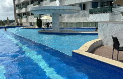 Club residence no altiplano,de alto padrão,apartamento mobiliado.