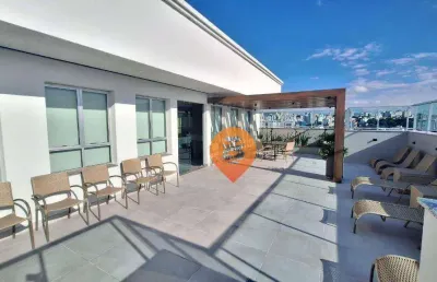 Apartamento com 1 dormitório para alugar, 40 m² por r$ 3.430,85/mês - cidade nova - belo horizonte/mg