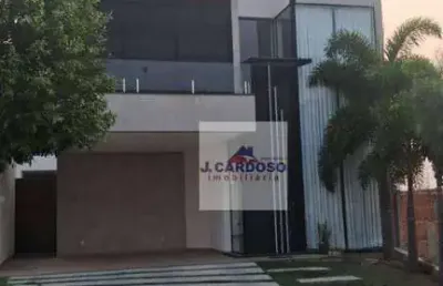 Casa com 4 dormitórios para alugar, 283 m² por r$ 9.555,00/mês - ibiti reserva - sorocaba/sp