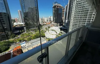 Apartamento com 1 dormitório para alugar, 33 m² por r$ 5.323,33/mês - chácara santo antônio - são paulo/sp