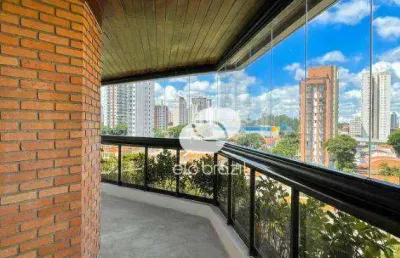 Apartamento com 3 dormitórios à venda, 276 m² por r$ 2.200.000,00 - campo belo - são paulo/sp