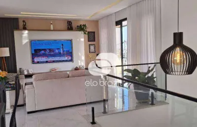 Casa com 3 dormitórios à venda, 210 m² por r$ 1.900.000,00 - condomínio san giovanni - itatiba/sp