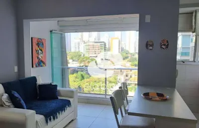 Apartamento com 1 dormitório, 34 m² - venda por r$ 600.000,00 ou aluguel por r$ 3.770,00/mês - cidade monções - são paulo/sp