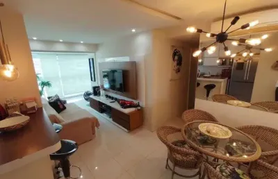 Vendo apartamento 2 quartos, 70m², 1 vaga e box no incrível condomínio bora bora na barra olímpica