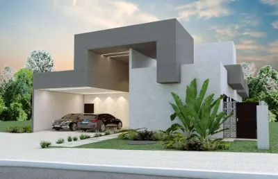 Luxuosa casa de alto padrão em condomínio no portal golf garden: 4 quartos, 4 suítes, 3 salas, 5 banheiros, 4 vagas - goiânia-go