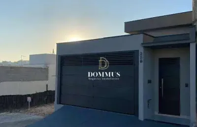 Casa com 2 dormitórios sendo 1 suíte à venda, 122 m² por r$ 815.000 - jardim monte carlo - indaiatuba/sp