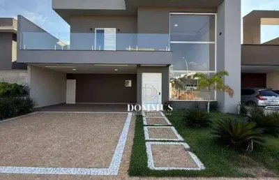 Sobrado com 3 suítes + escritório à venda  284 m² por r$ 1.980.000 -  condomínio dona maria josé  indaiatuba/sp