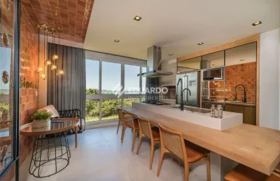 Apartamento garden beira-mar à venda em bombinhas – praia de mariscal - sc.