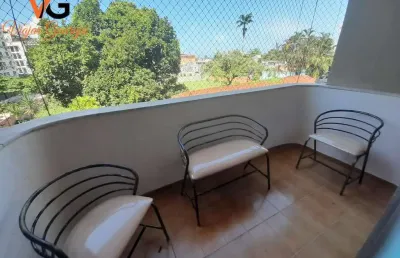 Apartamento para venda em guarujá, parque enseada, 3 dormitórios, 1 suíte, 2 banheiros, 1 vaga