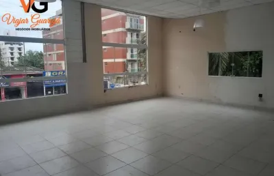 Sala comercial para locação em guarujá, enseada, 1 banheiro