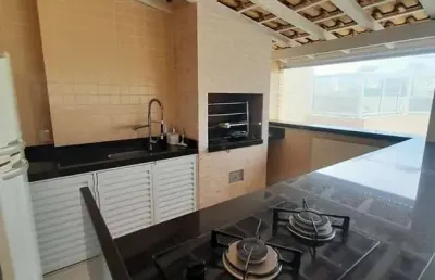 Cobertura penthouse para venda em guarujá, praia da enseada, 3 dormitórios, 1 suíte, 2 banheiros, 1 vaga