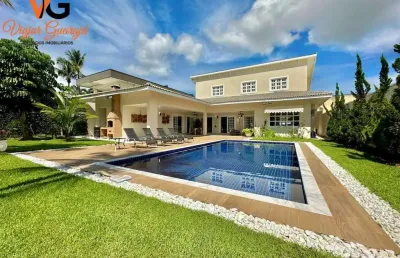 Casa térrea para venda em guarujá, jardim acapulco, 5 dormitórios, 5 suítes, 9 banheiros, 5 vagas